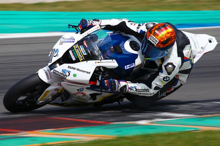 Der Grip der BMW stimmte erst im Rennen