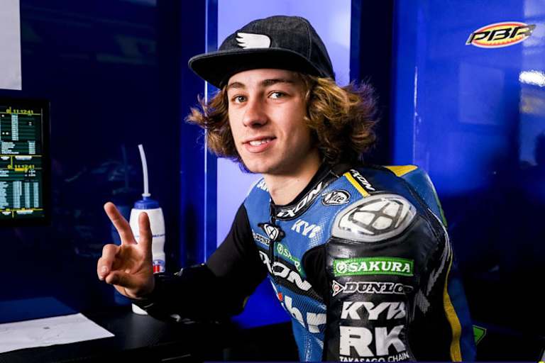 Remy Gardner bestritt für Calvo KTM die Spanische Meisterschaft