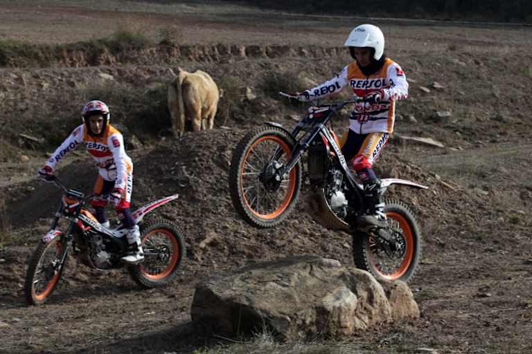 Márquez und Teamkollege Dani Pedrosa