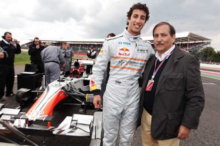 Daniel Ricciardo 2011 in Silverstone