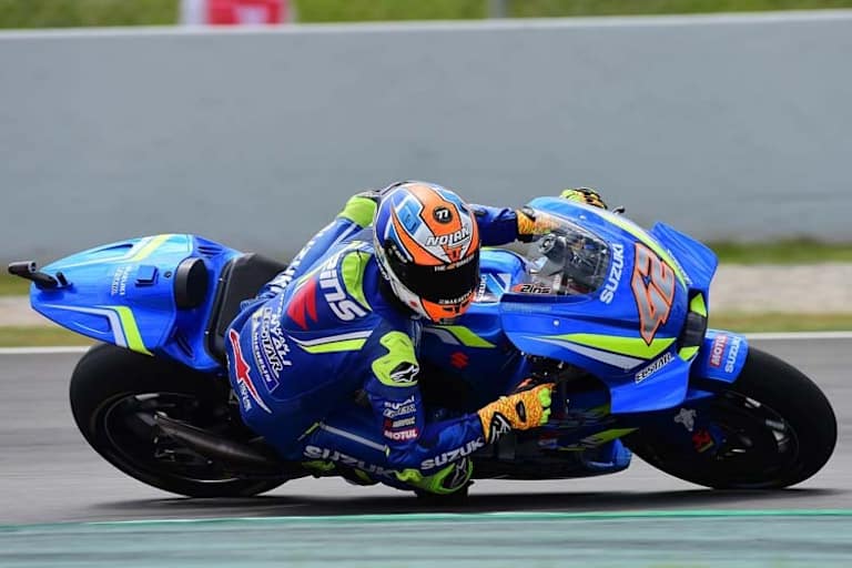 Alex Rins auf der Suzuki GSX-RR