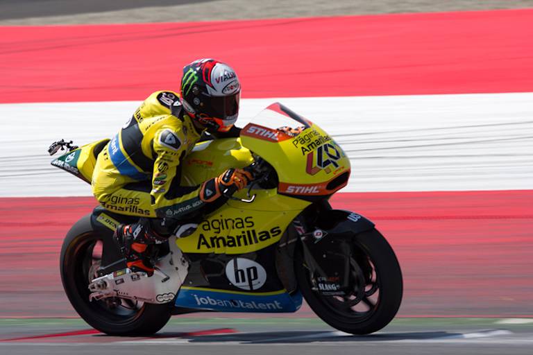 Alex Rins beim Test in Spielberg letzte Woche