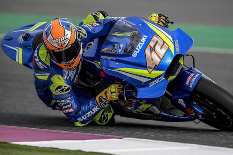 Beim Test auf Platz 8: Alex Rins