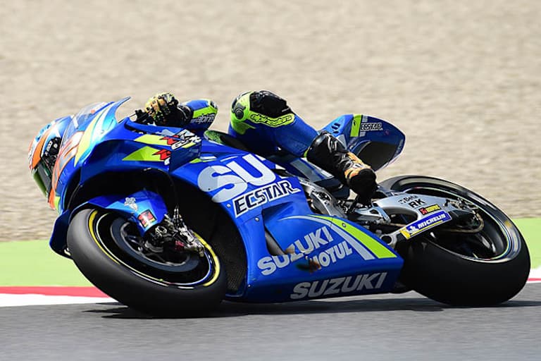 Alex Rins auf der GSX-RR: Er darf bei Suzuki bleiben, Iannone nicht