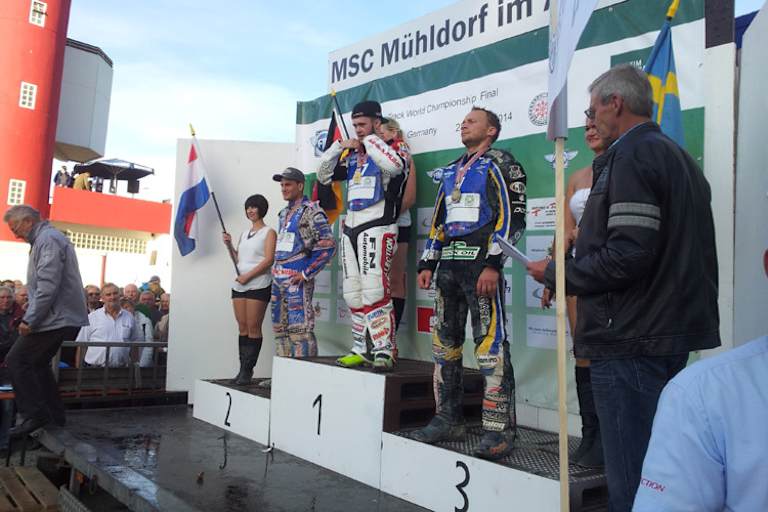 Die Top-3 der Welt: Jannick de Jong, Erik Riss und Joonas Kylmäkorpi (v.l.)