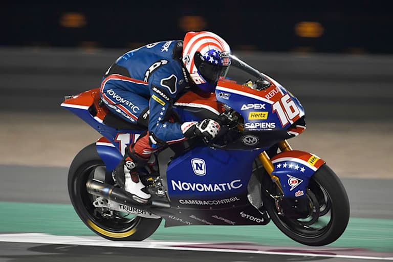 Joe Roberts gestern auf dem Losail Circuit