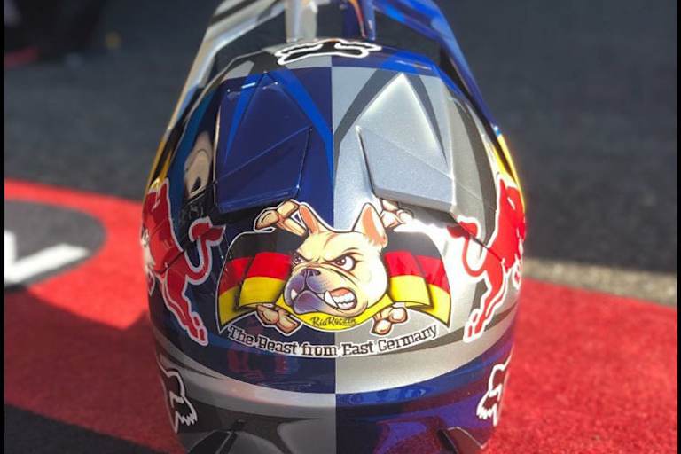 Ken Roczen mit dem neuen Helm