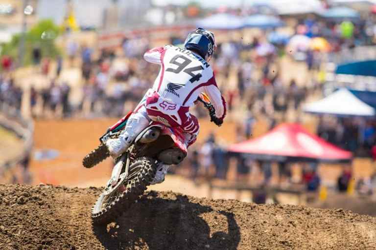 Ken Roczen verfehlte nach technischem Defekt in Glen Helen das Podium