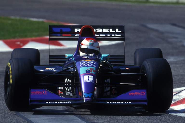 Roland Ratzenberger an seinem letzten Rennwochenende in Imola