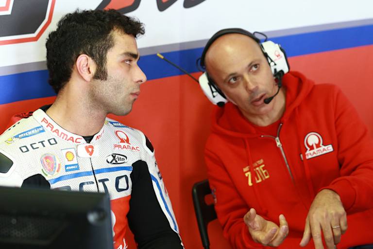 Danilo Petrucci mit Daniele Romagnoli