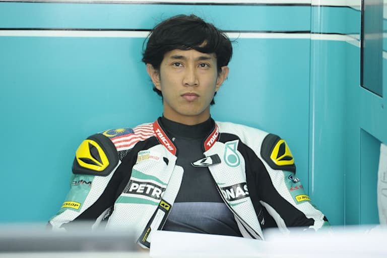 Ramdan Rosli, im Rennen von Barcelona auf Platz 19