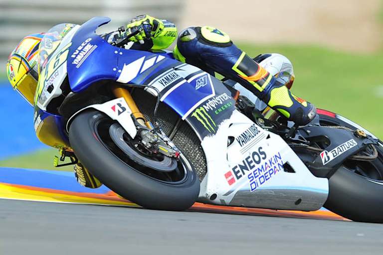 Valencia-GP: So sah das Yamaha-Design bei Rossi 2013 aus