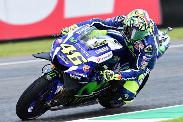 Valentino Rossi erreichte nur Platz 8 im FP3