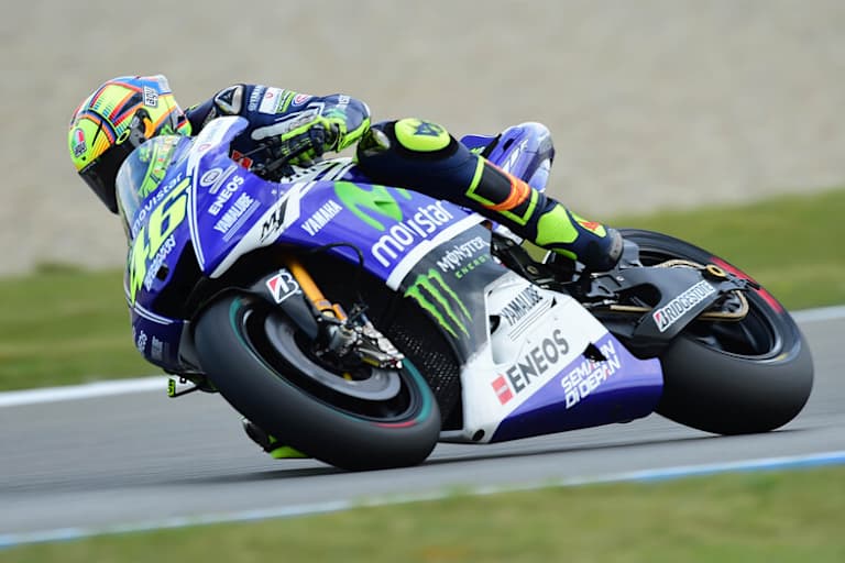 Rossi auf seiner geliebten M1