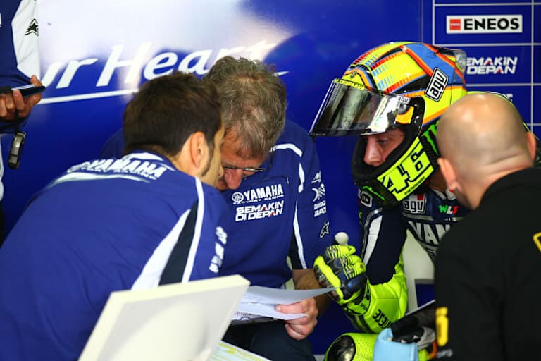 Ende einer Ära: Crewchief-Legende Jeremy Burgess und MotoGP-Star Valentino Rossi gehen getrennte Wege