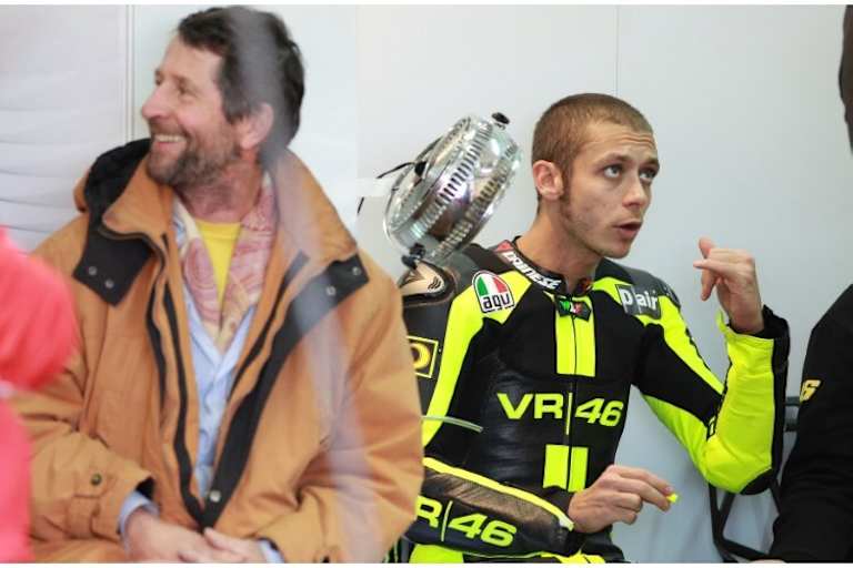 Graziano und Valentino Rossi 2010