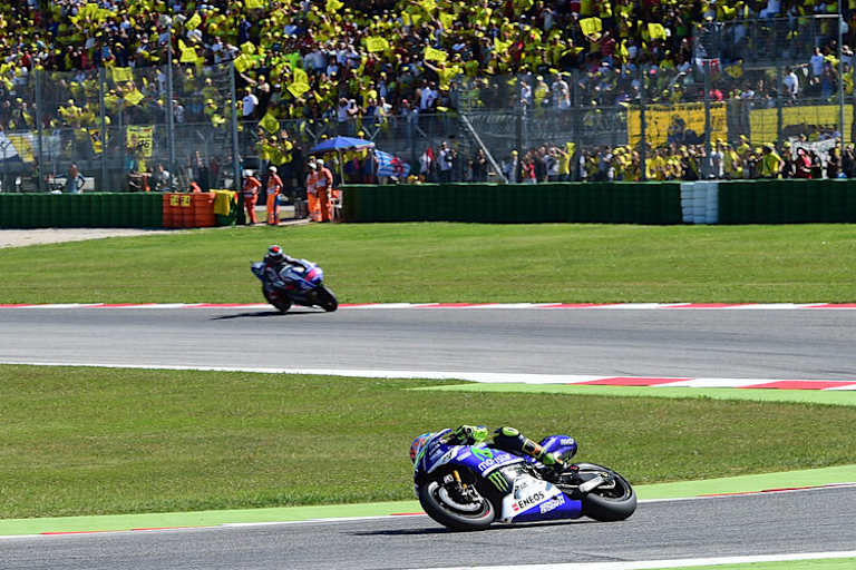 Kann Rossi seine Fans auch 2015 mit einem Triumph in Misano erfreuen?