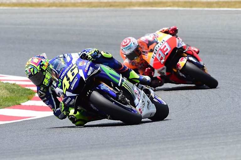 2016 kehrte Rossi zum ersten Mal seit 2009 wieder auf die oberste Stufe des Podests in Barcelona zurück