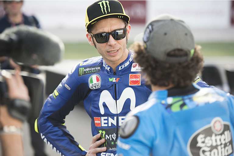 Valentino Rosssi mit Morbidelli
