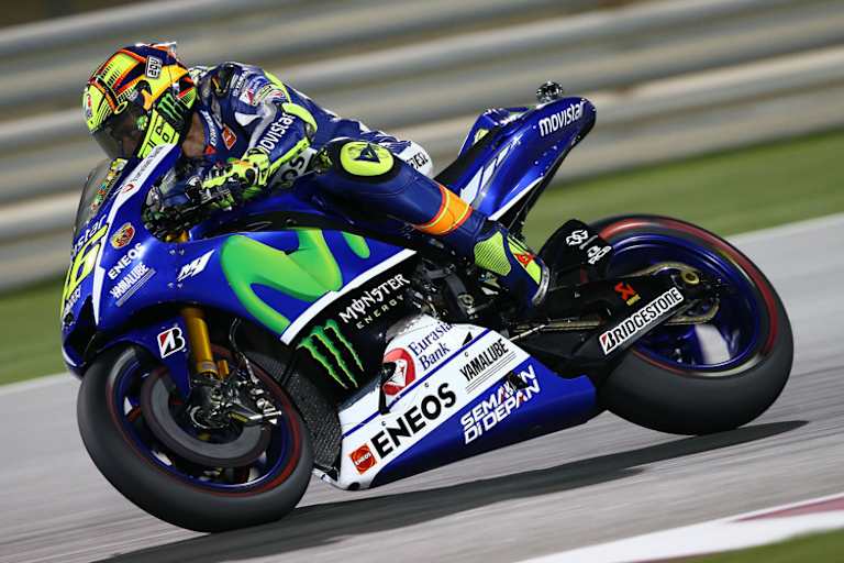 Valentino Rossi: achter Startplatz