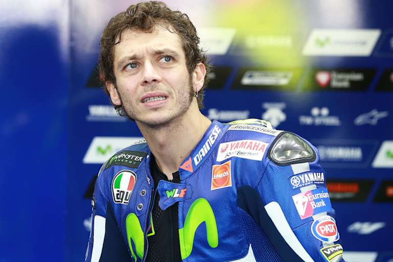 Valentino Rossi kämpft um seinen zehnten WM-Titel