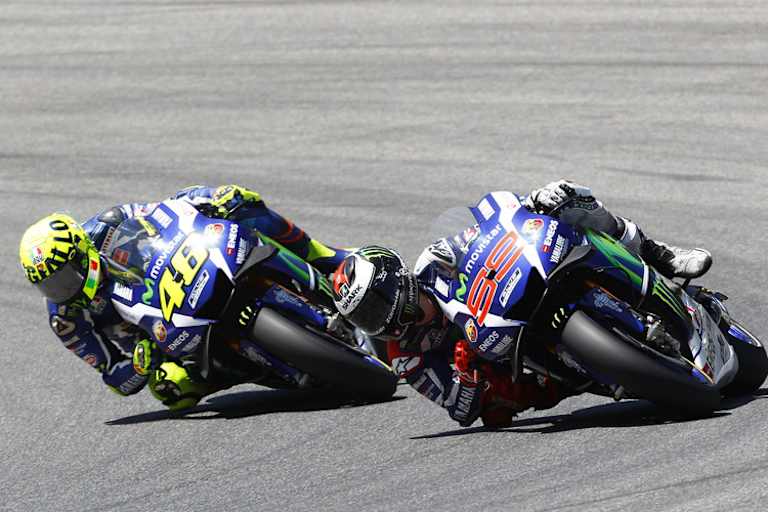 Das Rennen in Mugello: Valentino Rossi gegen Jorge Lorenzo (99)