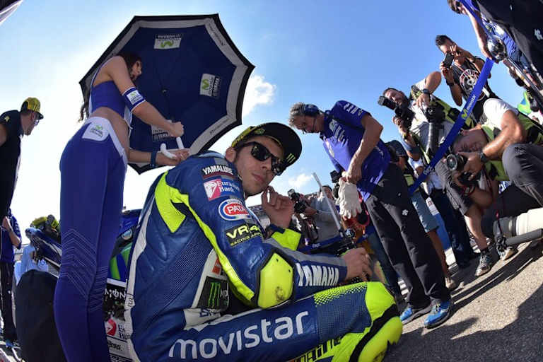 Valentino Rossi in Aragón: Nur noch 14 Punkte voran