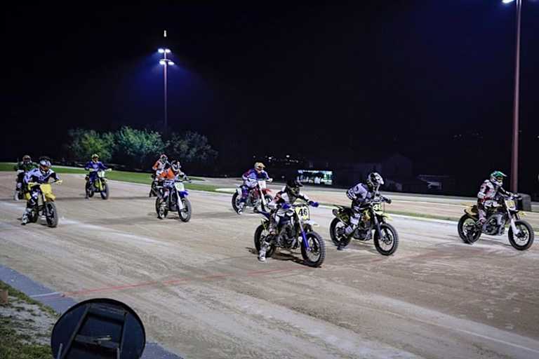 Das illustre Startfeld auf der Rossi-Ranch