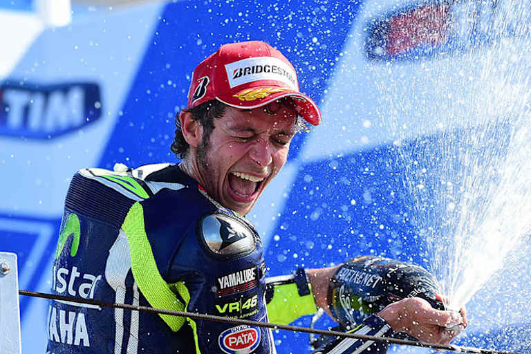 Valentino Rossi 2014 in Misano