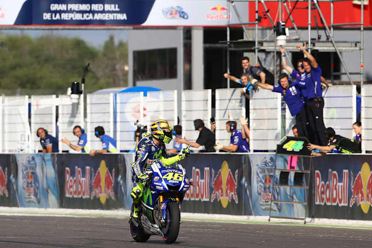 Starker Auftritt von Rossi in Las Termas: Jetzt 30 Punkte vor Weltmeister Márquez