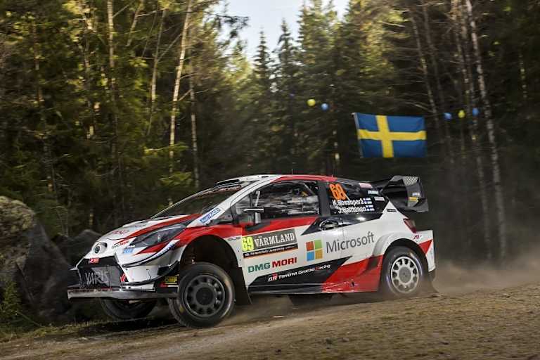 Kalle Rovanperä starker Zweiter