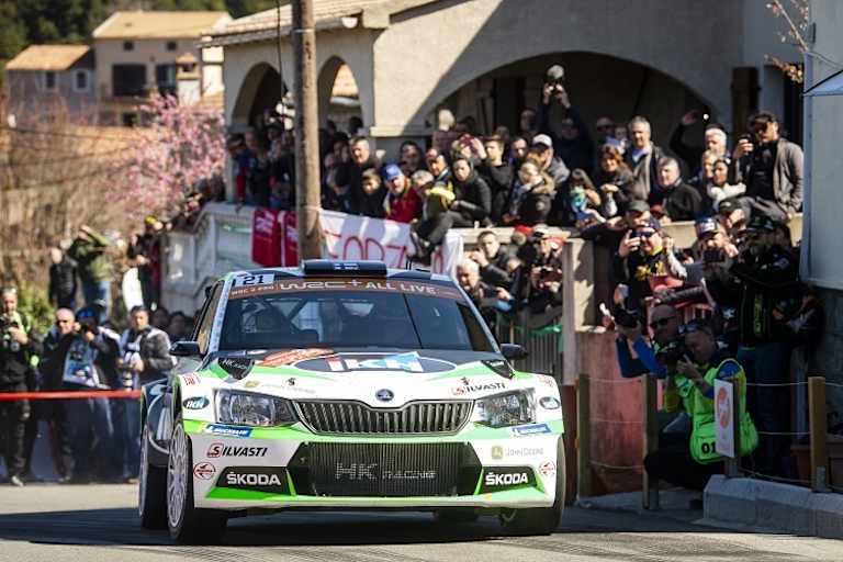 Kalle Rovanperä im Skoda Fabia R5