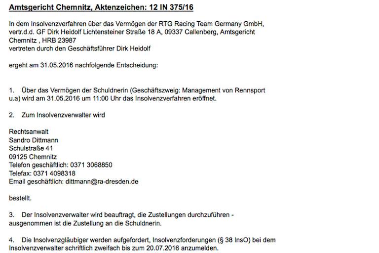 Die Beschlüsse des Amtsgerichts Chemnitz