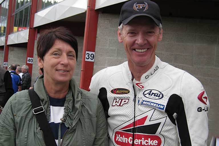 Peter Rubatto mit Gattin Karin in Spa-Francorchamps 2012