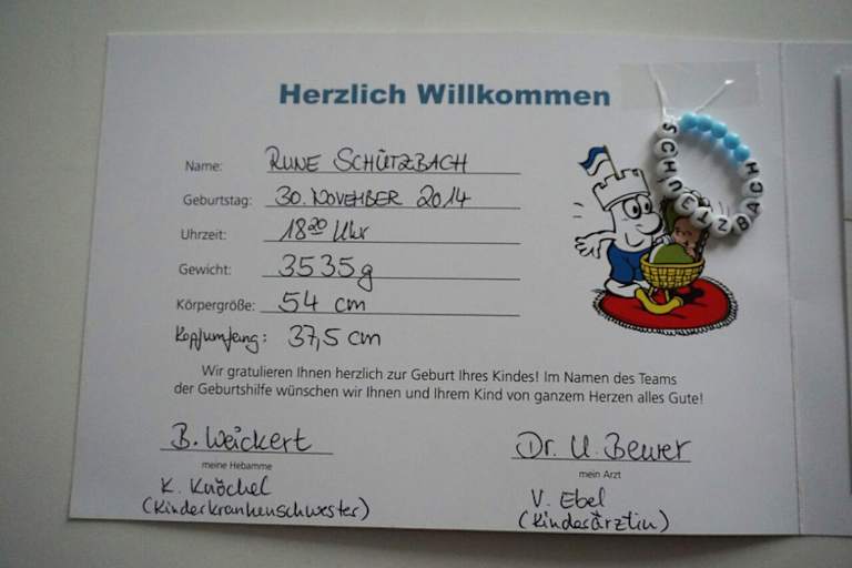 Herzlich willkommen, Rune!