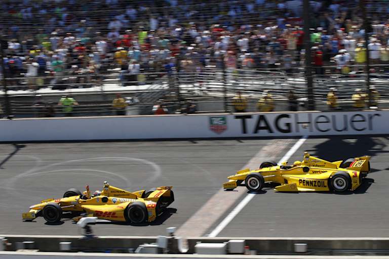 2014 trennten Ryan Hunter-Reay und Helio Castroneves im Ziel nur 0,060 Sekunden