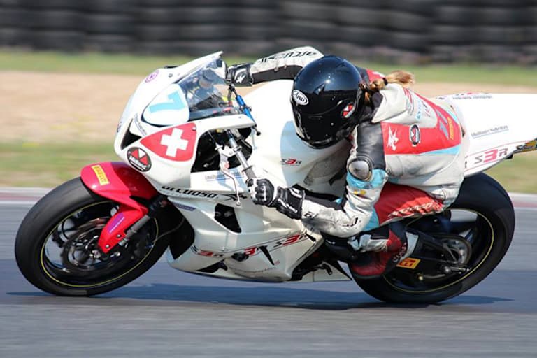 Sabine Hoolbrock auf dem Hungaroring