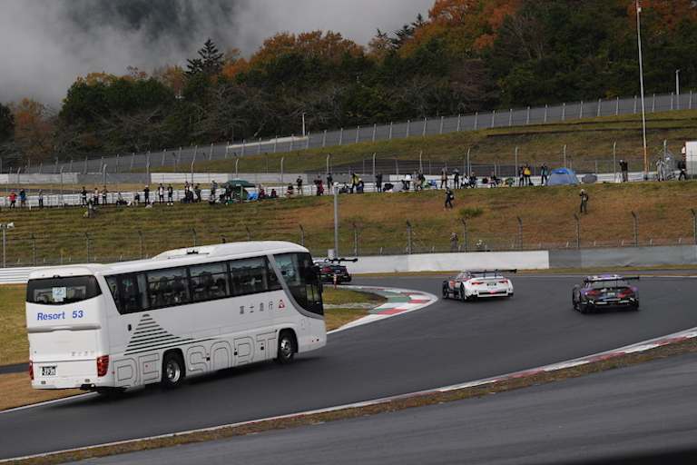 ...und die DTM-Autos fuhren vorbei
