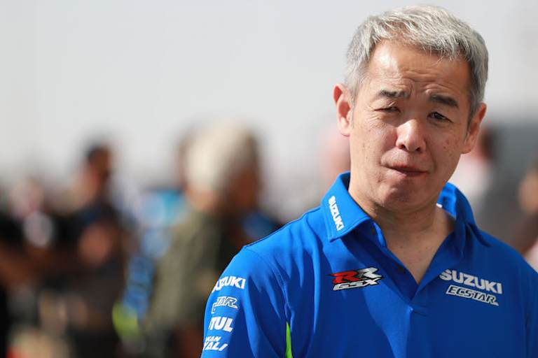 Suzuki-Ecstar-Projektleiter Shinichi Sahara
