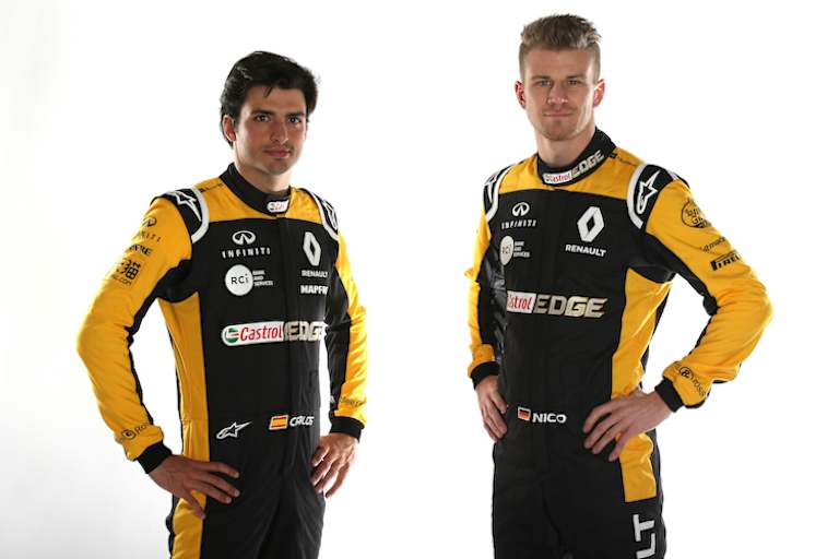 Carlos Sainz und Nico Hülkenberg