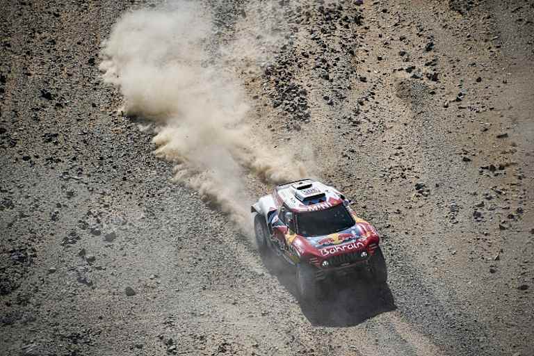 Carlos Sainz fuhr auf Platz zwei