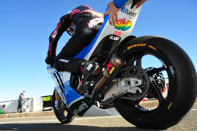 Luis Salom auf der Kalex