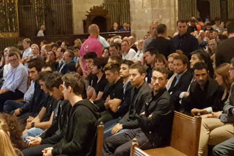 Zahlreiche MotoGP-Piloten kamen, um von Luis Salom Abschied zu nehmen