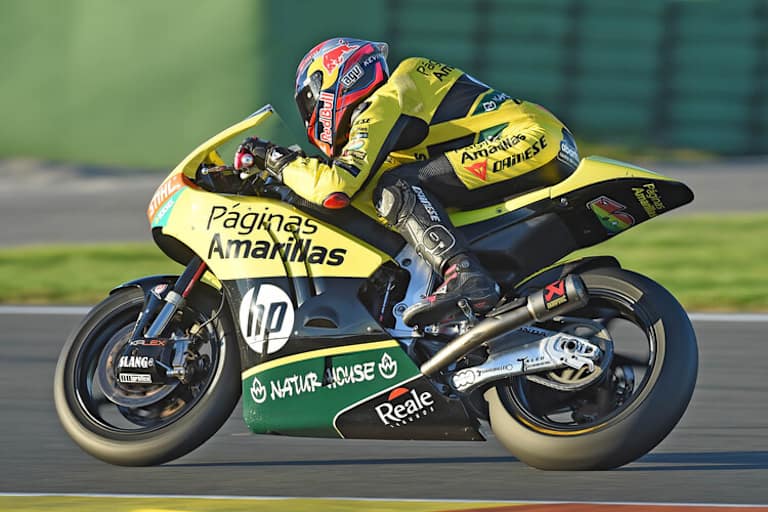 Am gestrigen Dienstag gelang Luis Salom mit WP (Foto) eine Spitzenzeit