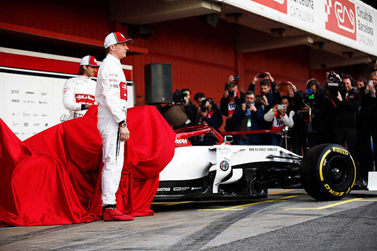 Enthüllung des neuen Autos