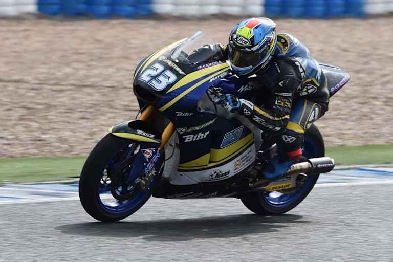 Tech3-Pilot Marcel Schrötter auf der Mistral 610