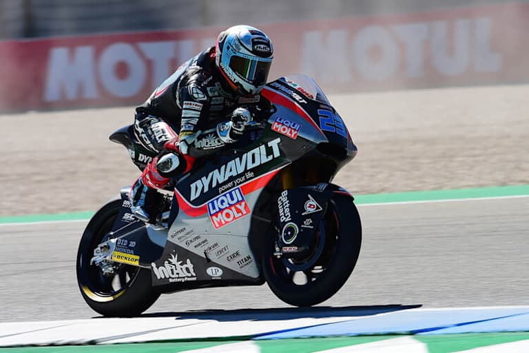 Marcel Schrötter mischte auch in Assen vorne mit