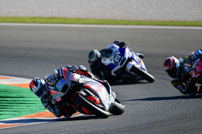 Marcel Schrötter auf der Suter des Intact-Teams