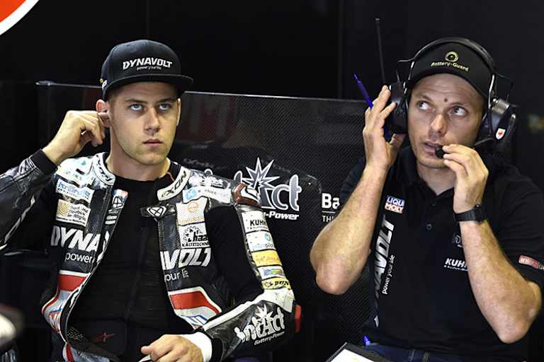 Schrötter mit seinem Crew-Chief Patrick Mellauner