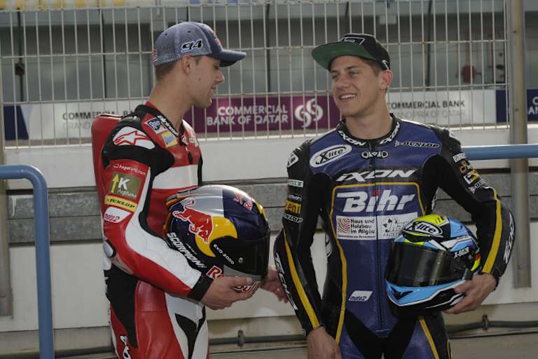 Erfolgreiche Kumpels: Jonas Folger und Marcel Schrötter